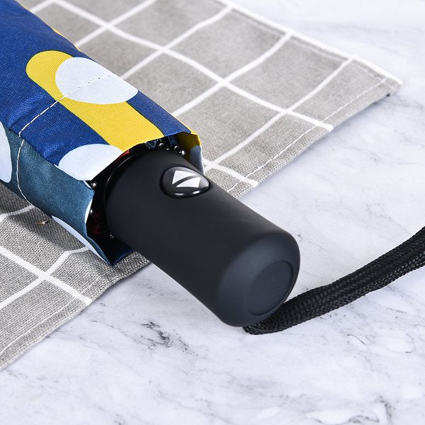 8骨三折全自動彩色雨傘