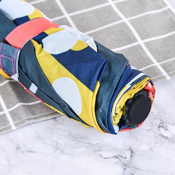 8骨三折全自動彩色雨傘