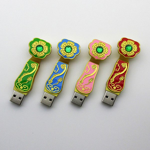 中國風水鑽金屬隨身碟