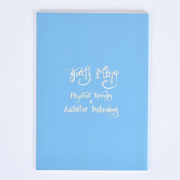 25K膠裝筆記本-250磅銅版封面霧面記事本-學校專區-陽明大學