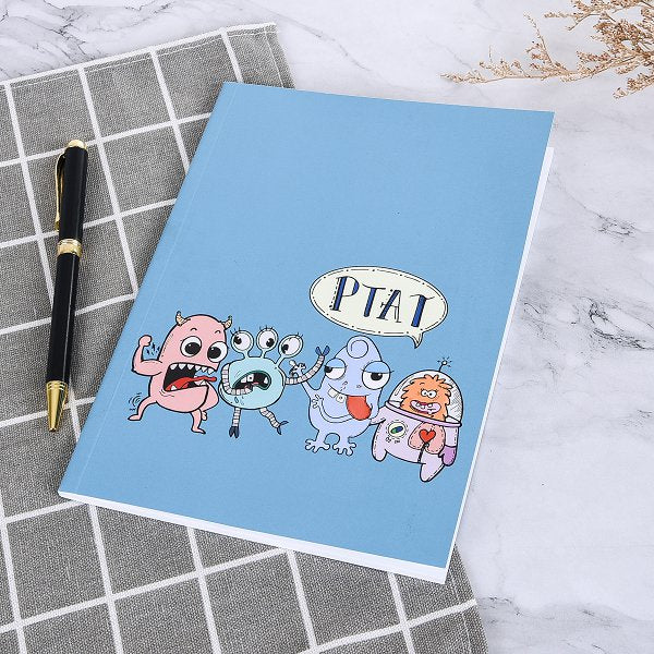 25K膠裝筆記本-250磅銅版封面霧面記事本-學校專區-陽明大學