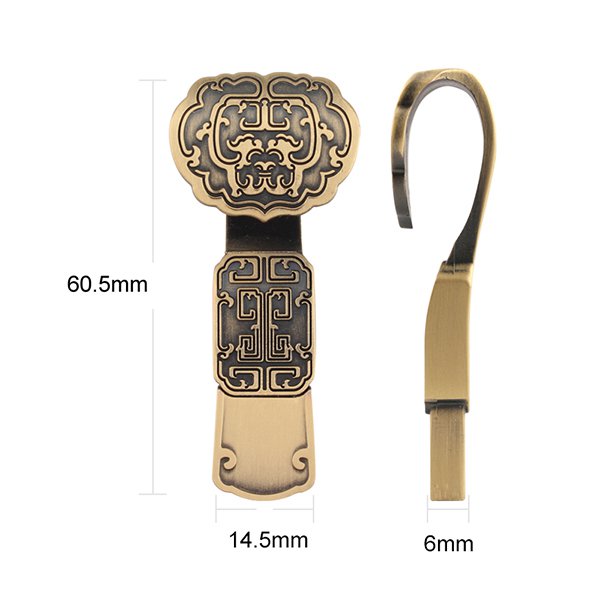 中國風文創金屬隨身碟