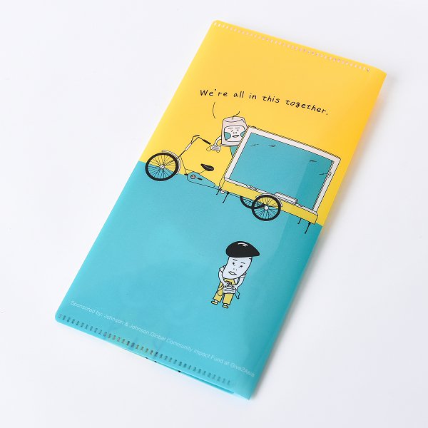 雙層折疊口罩收納夾