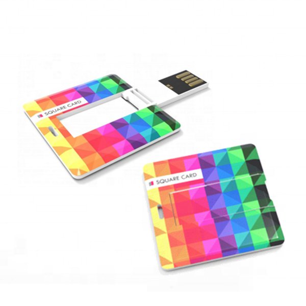 正方形名片隨身碟