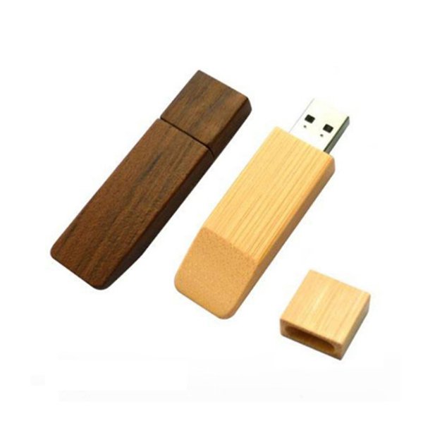 斜角木製隨身碟
