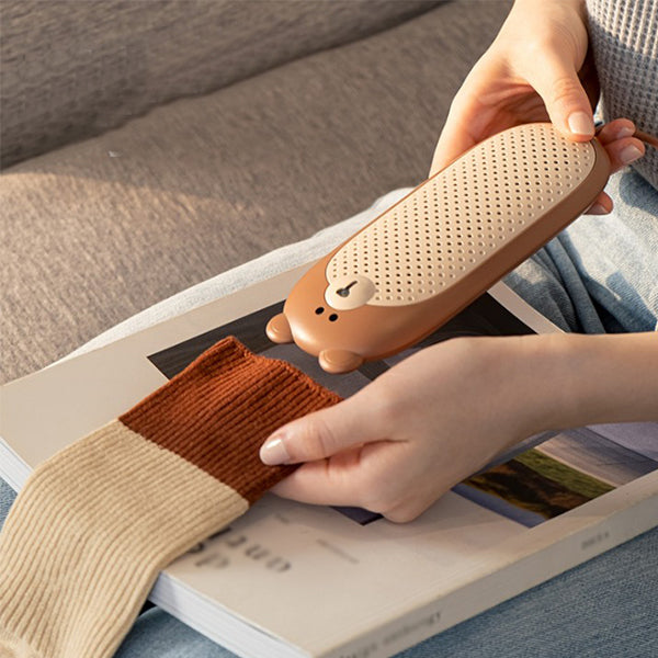 小熊造型USB除臭烘鞋器