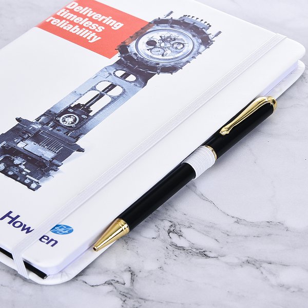 25K皮革彩印精裝工商日誌