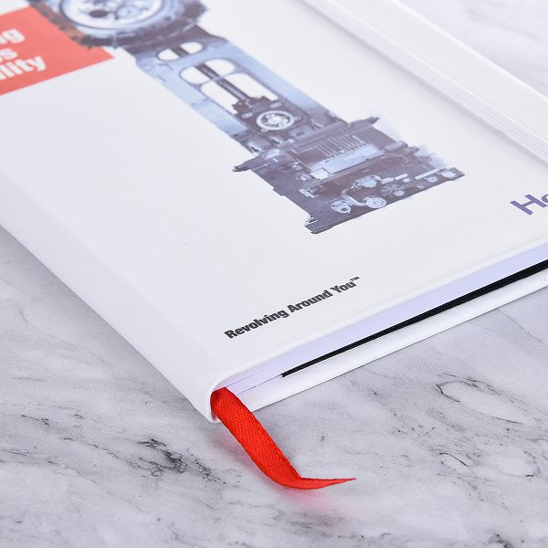 25K皮革彩印精裝工商日誌