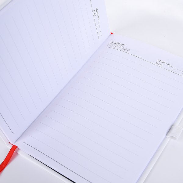 25K皮革彩印精裝工商日誌