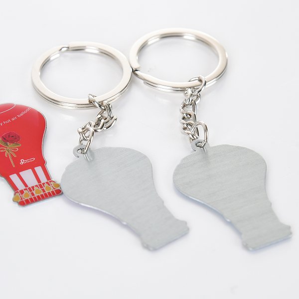 金屬滴膠鑰匙圈