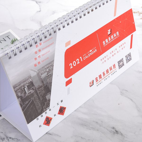 客製化三角桌曆