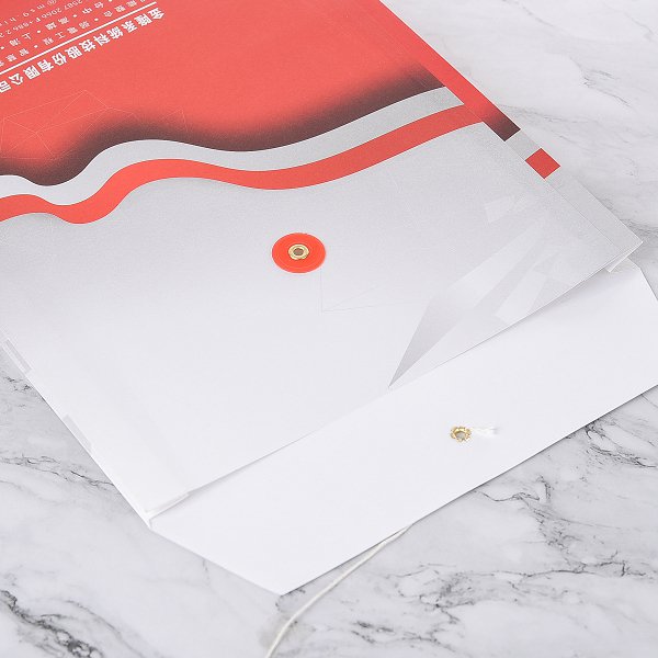 150P白牛皮直式立體公文袋