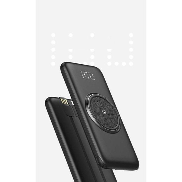 帶線無線液晶行動電源