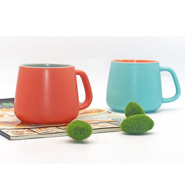 北歐風色釉大肚馬克杯