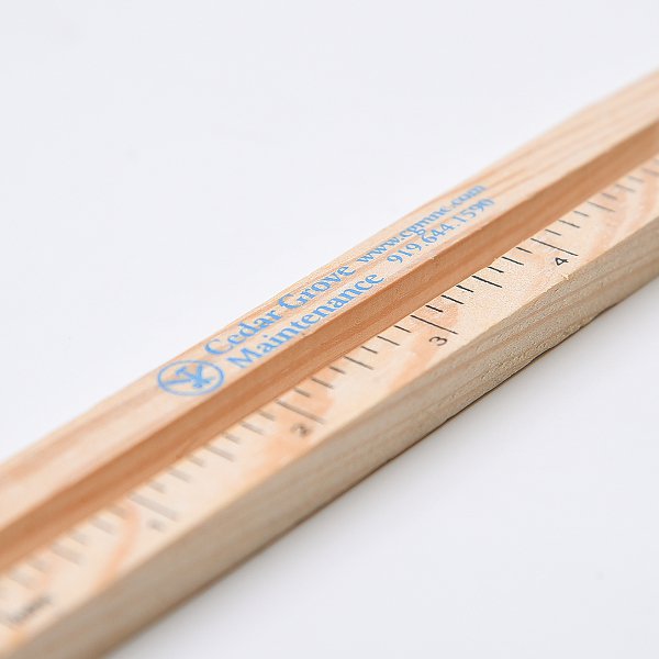 四方木製單色筆