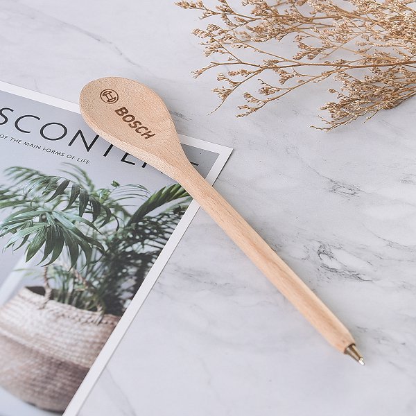 湯勺造型單色筆