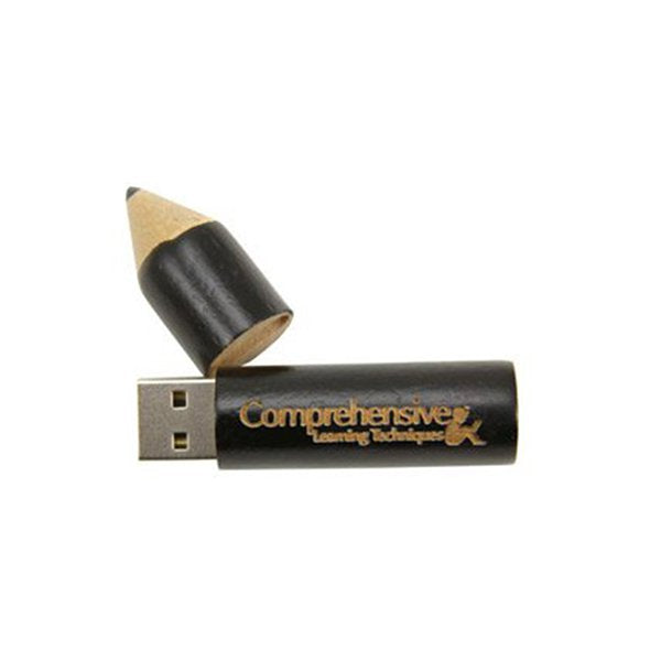 鉛筆造型木製隨身碟