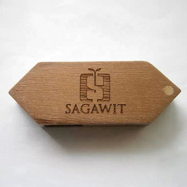 幾何造型木製隨身碟