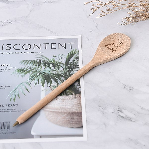 湯勺造型單色筆