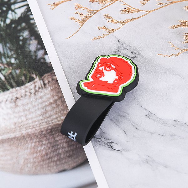 PVC造型手機捲線器