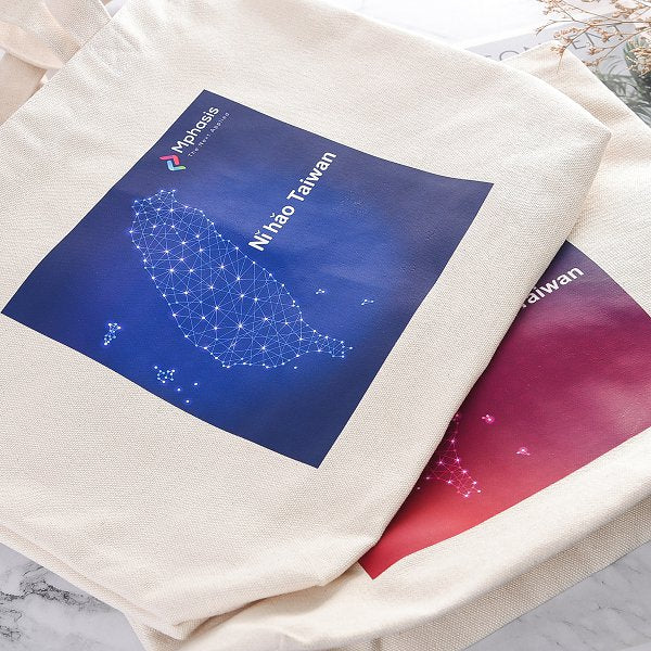 本白有底帆布包