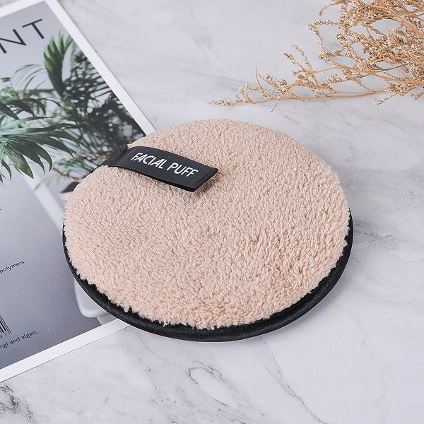 珊瑚絨洗臉粉撲