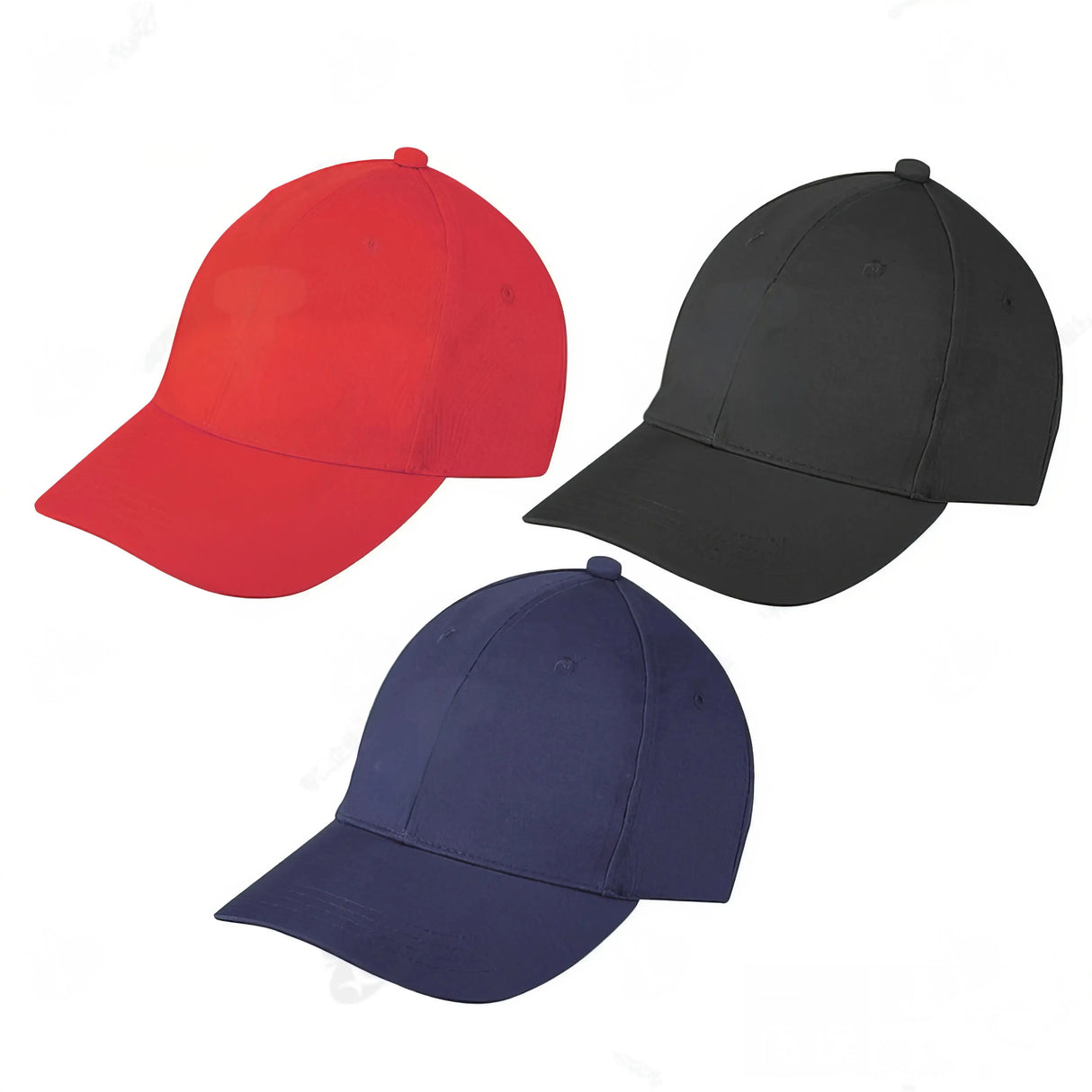 【少量客製】全棉棒球帽-可客製印刷LOGO