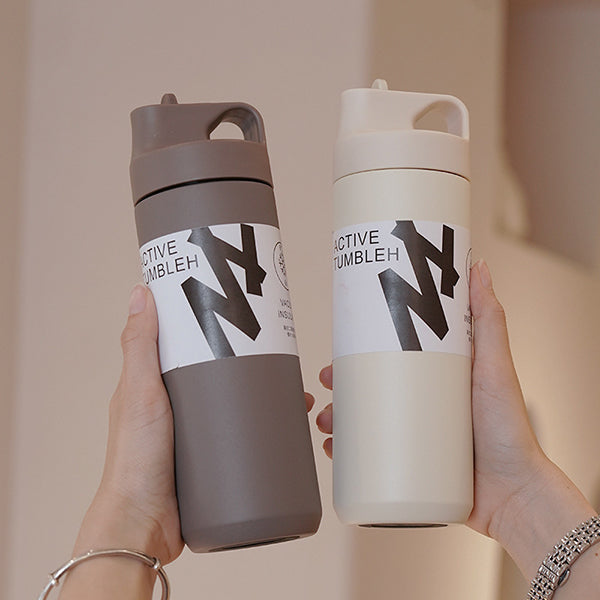 550ml不鏽鋼雙層保溫運動水瓶