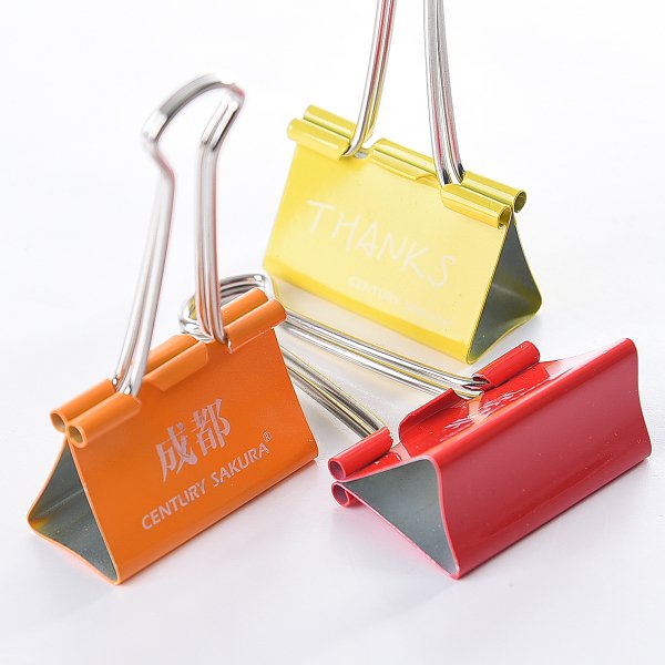 41mm彩色金屬長尾夾