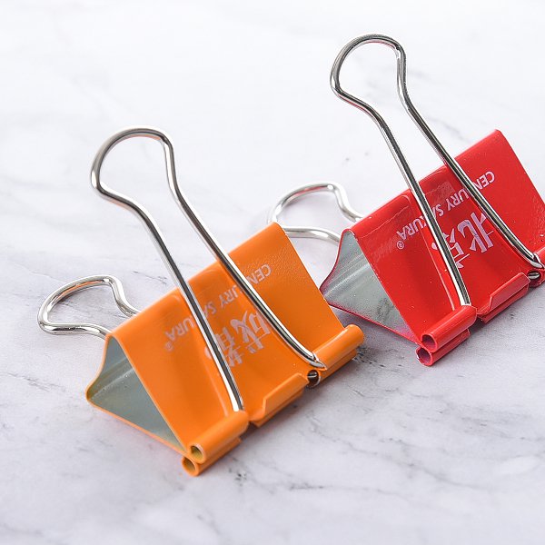 41mm彩色金屬長尾夾