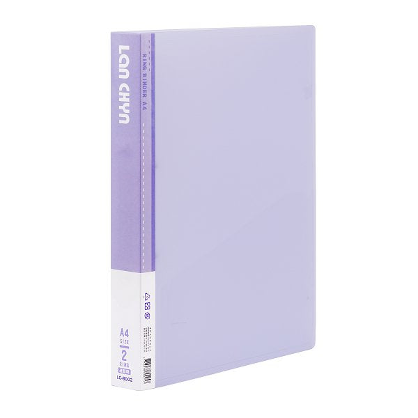 A4果凍色系活頁夾