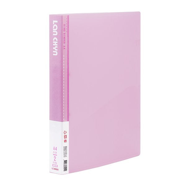 A4果凍色系活頁夾