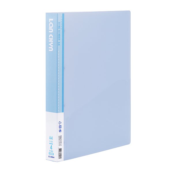 A4果凍色系活頁夾