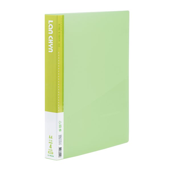 A4果凍色系活頁夾