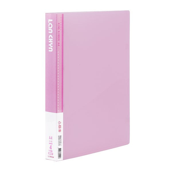 A4果凍色系活頁夾