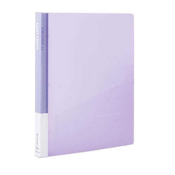 A4果凍色系活頁夾