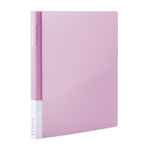 A4果凍色系活頁夾