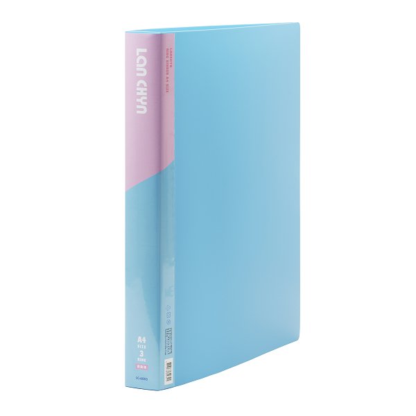 A4馬卡龍色系活頁夾