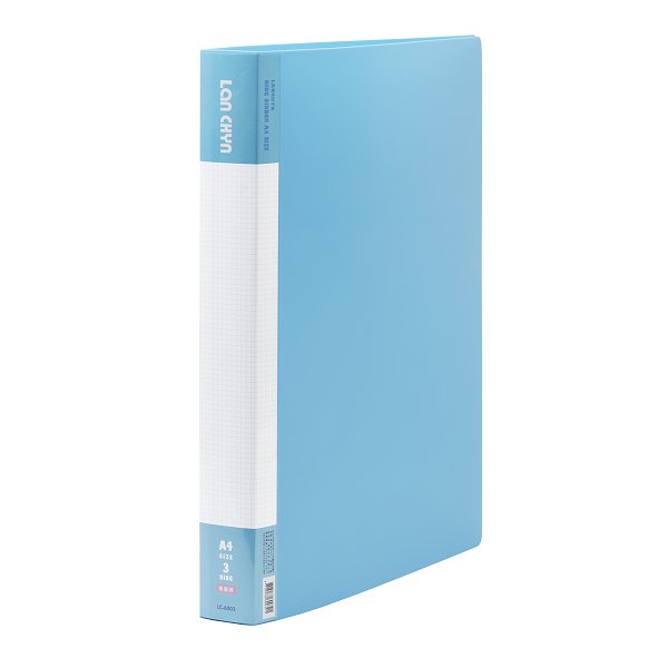 A4馬卡龍色系活頁夾