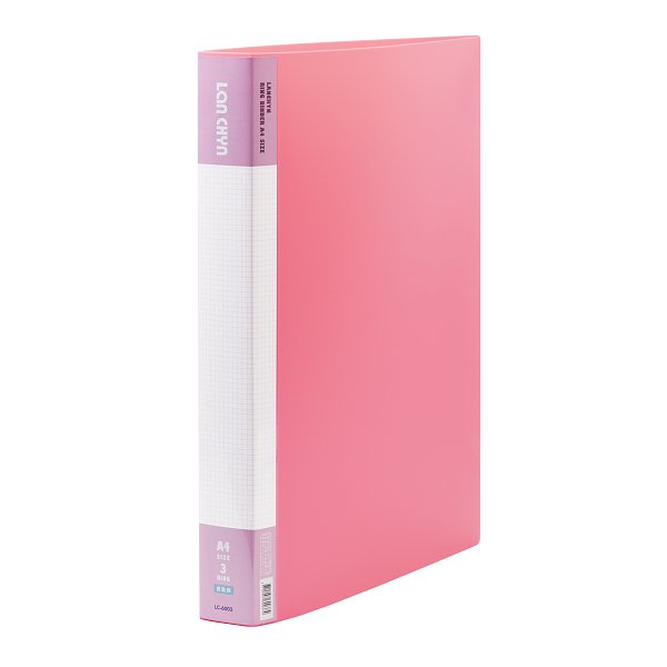 A4馬卡龍色系活頁夾