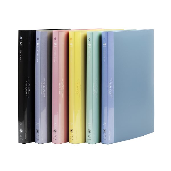 A4粉彩色系資料簿