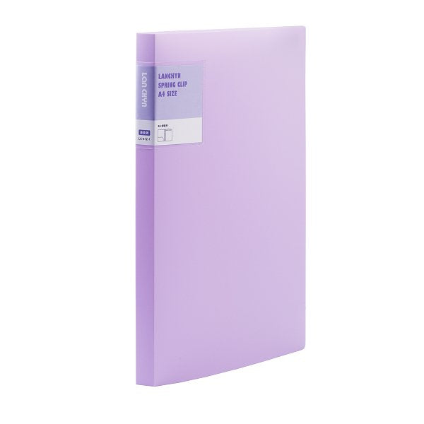 A4馬卡龍色系彈簧夾