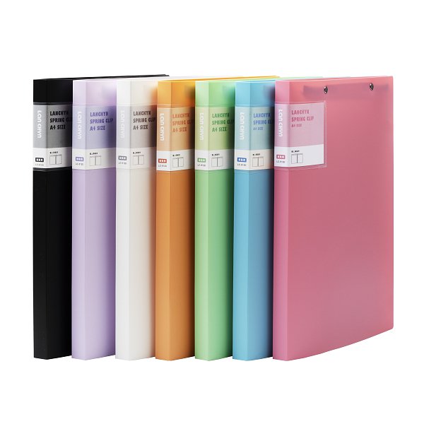 A4馬卡龍色系彈簧夾