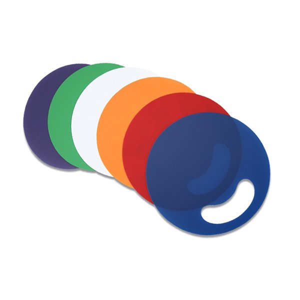 塑膠造形穿孔廣告扇