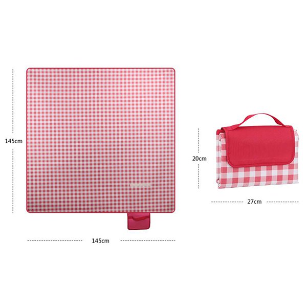 可摺疊600D牛津布防潑水野餐墊