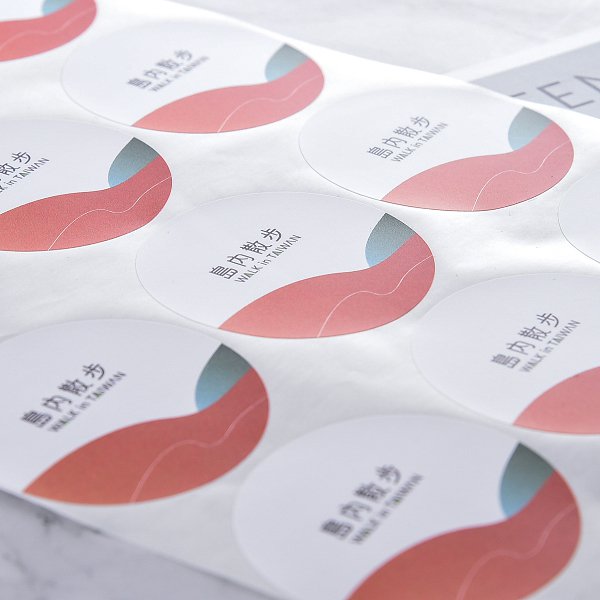 防水塑膠合成貼紙