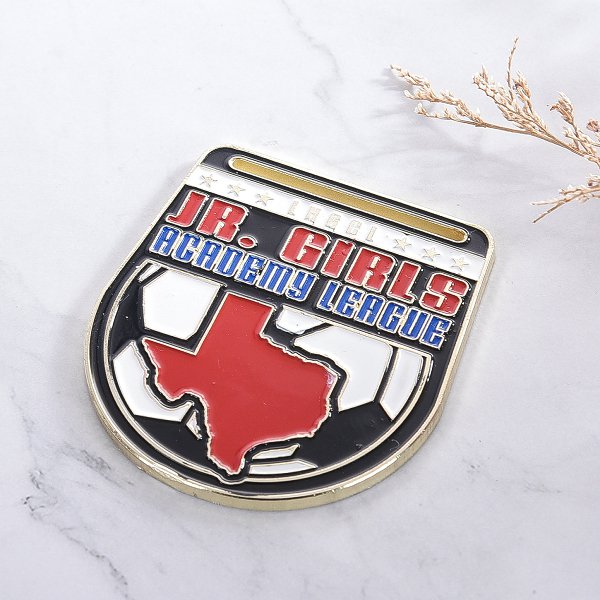 吸磁式金屬徽章