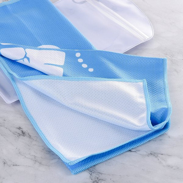 夾鏈袋裝運動毛巾