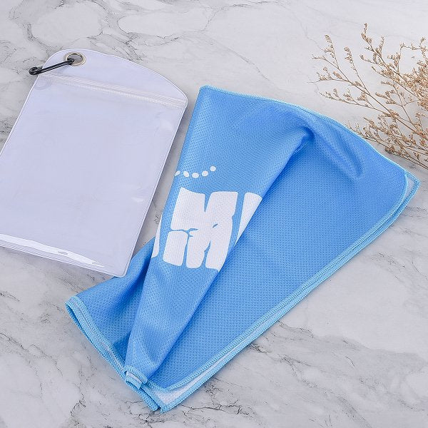 夾鏈袋裝運動毛巾