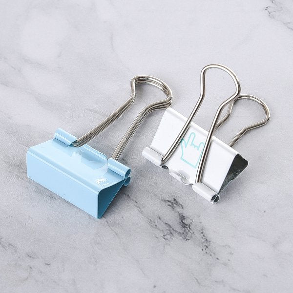 25mm彩色金屬長尾夾